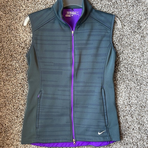 Nike Tops - Women’s Nike Golf Tour Performance Grey Vest